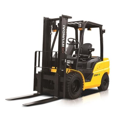 Forklift unloading pallets from a truck in Haywards Heath