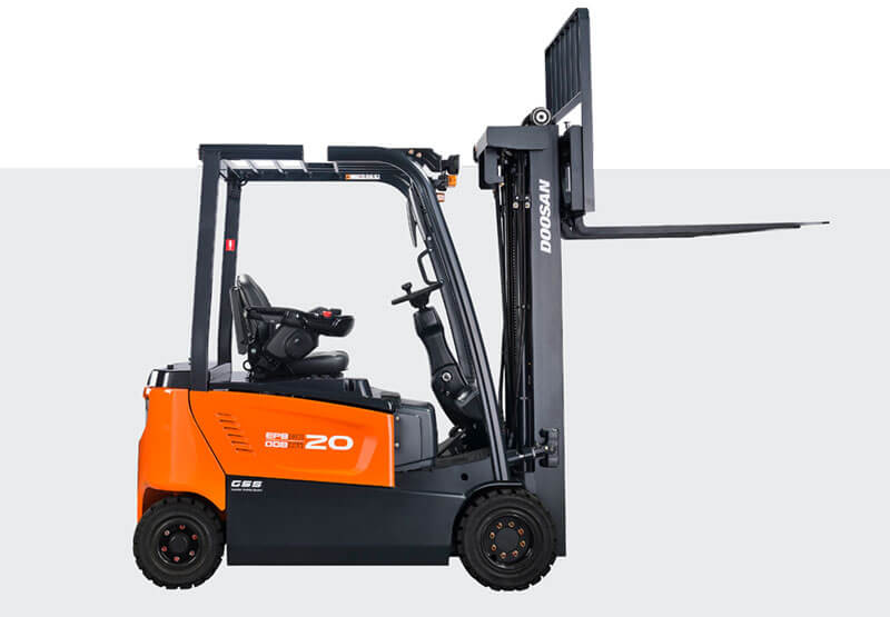 Forklift operator safely handling a commercial load in Haywards Heath